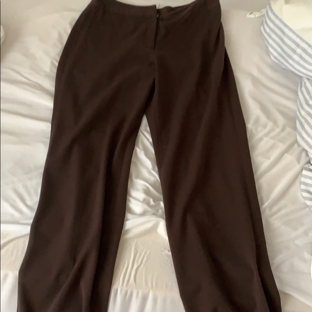 Brown slacks
